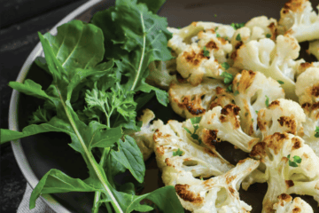 Oven Roasted Cauliflower Recipe