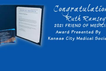 Ruth Ramsey Honored by Kansas City Medical Society